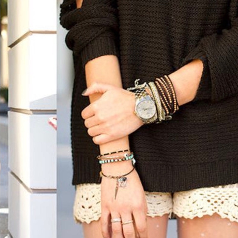 Aldenrae leather wrap bracelet